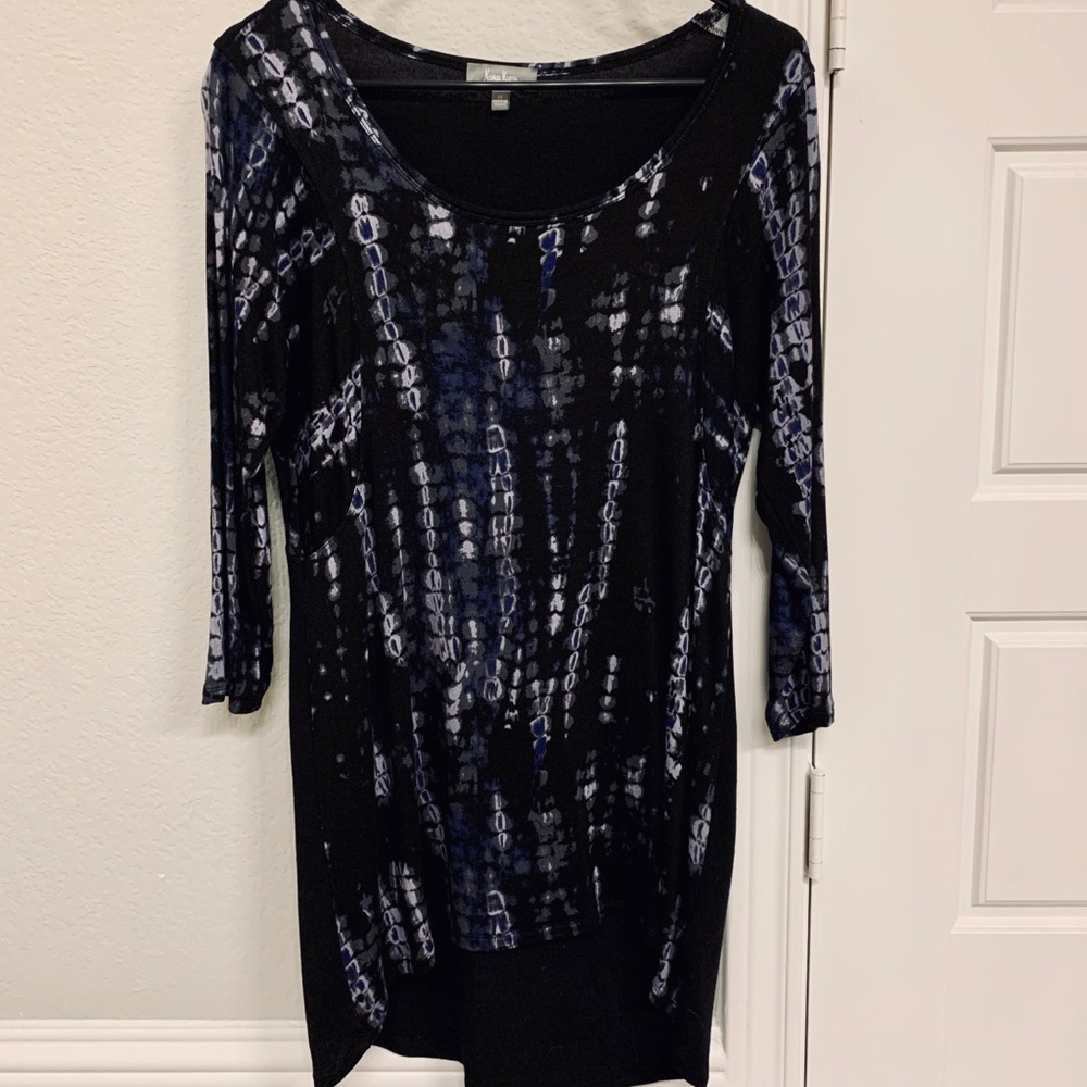 Neiman Marcus Patterned Tunic - image 1